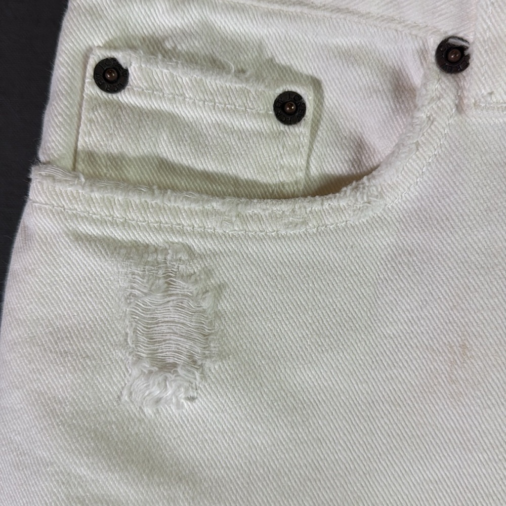 J.Crew White Denim Skirt size 6‎ - Picture 4 of 8